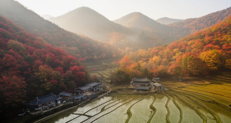 칠갑산 여행 — 청양 장평 일대 가을 풍경